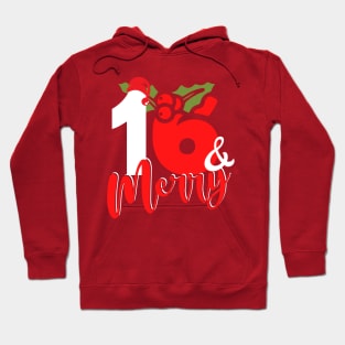 16th December 16 bday birthday Hoodie